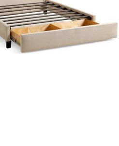 Upholstered Sulinda Caprice Hemp Twin Storage Base