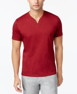 Stretch Solid, Henley T-Shirt, Created for Macy's