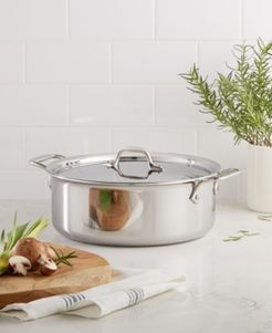 Stainless Steel 6 Qt. Covered Stockpot