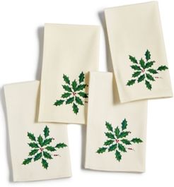 Closeout! Lenox Holiday Gifts Napkins, Set Of 4