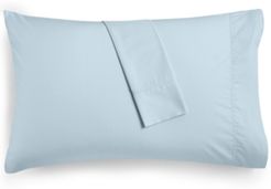 Standard Pillowcase pair, 400 Thread Count 100% Cotton Percale, Created for Macy's Bedding