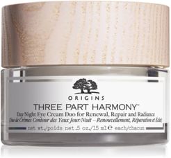 Three Part Harmony Day/Night Eye Cream Duo For Renewal, Repair & Radiance, 1-oz.