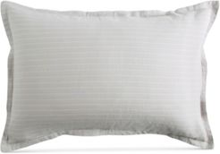 Pure Comfy Cotton Stripe Standard Sham Bedding