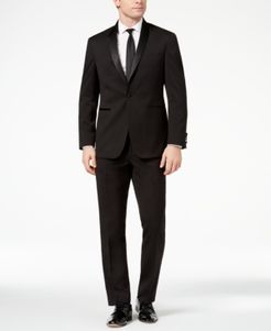 Ready Flex Slim-Fit Stretch Black Shawl-Lapel Tuxedo