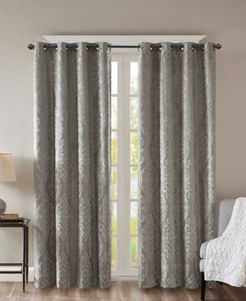 Mirage 50" x 95" Damask Total Blackout Curtain Panel