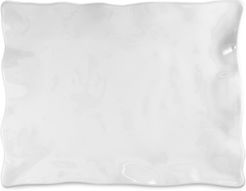 Ruffle Melamine 15" x 12" Small Rectangular Serving Platter