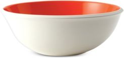 Rise Orange Serving Bowl