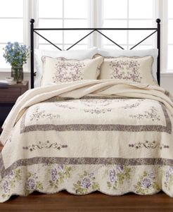 Midland Vine 100% Cotton Twin Bedspread, Created for Macy's