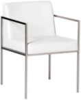 Capo Arm Chair White-Set Of Two