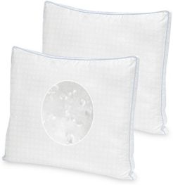 Cool Fusion Medium Density Pillow 4 Pack With Cooling Gel Beads