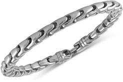 Link Bracelet in Stainless Steel, Created for Macy's