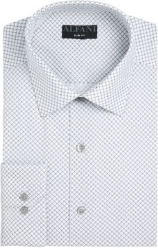 AlfaTech by Alfani Men's Slim-Fit Performance Stretch Easy-Care Dress Shirts, Created for Macy's