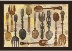 Spoons And Forks By Albena Hristova Framed Art