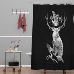 Iveta Abolina Feathered Arrows Shower Curtain Bedding