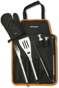 7-Pc. Bbq Set with Carrying Case
