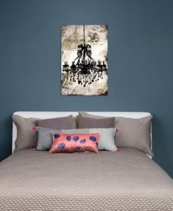 "Black Chandelier" Gallery-Wrapped Canvas Print (40 x 26 x 0.75)