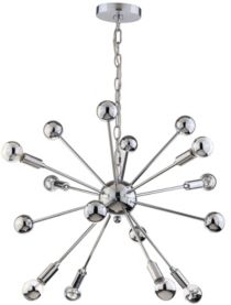 Glenn 8-Light Metal Sputnik-Led Chandelier