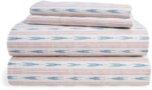 Lucie Ikat Stripe Queen Sheet Set Bedding