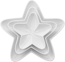 Starfish Plates - Set Of 3