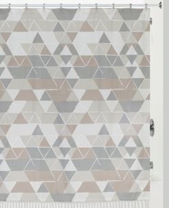 Triangles Shower Curtain Bedding