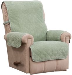 Ripple Plush Secure Fit Recliner Furniture Cover
