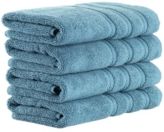 Classic Turkish Towels Antalya 4 Piece Luxury Turkish Cotton Hand Towel Set Bedding