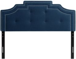 Aspen Crown Silhouette Headboard with Button Tufting, Double/Full