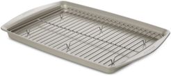 Nonstick Jumbo 13" x 19" Cookie Pan with Roasting Rack