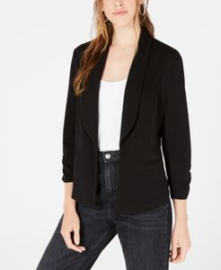 Ruched-Sleeve Blazer, Created for Macy's