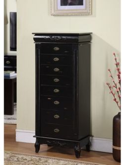 Morris 8-Drawer Jewelry Armoire