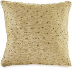 Home Gilded 12" Square Decorative Pillow Bedding