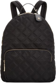 Julia Triple Quilted Nylon Dome Backpack