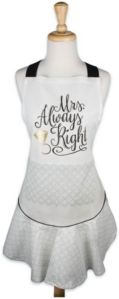 Mrs. Always Right Ruffle Apron