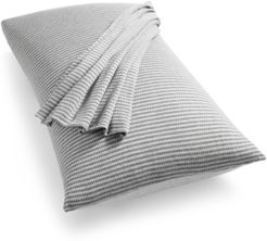 Modern Cotton Jared Standard Pillowcases Heather Grey/Charcoal Bedding