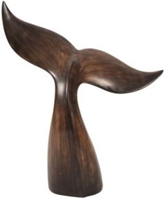 Whale Tail Sculpture