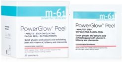 PowerGlow Peel 1 Minute 1-Step Exfoliating Facial Peel - 30 Treatments