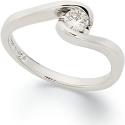 Diamond Engagement Ring in 14k White Gold (1/5 ct. t.w.)