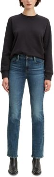 Straight-Leg Mid-Rise Jeans