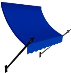 6' New Orleans Spear Awning, 56" H x 32" D