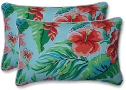 Printed 11.5" x 18.5" Outdoor Decorative Pillow 2-Pack