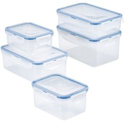 Easy Essentials Rectangular 10-Pc. Food Storage Set