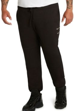 Mvp Collections Men's Big & Tall Moto Knit Jogger