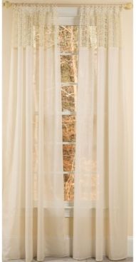 Juliette Crochet Tab Top Sheer Curtain Collection