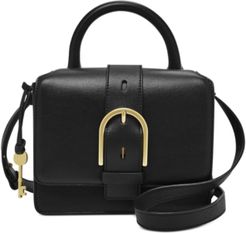 Wiley Top Handle Leather Satchel