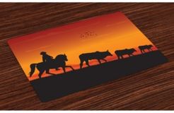 Cattle Place Mats, Set of 4