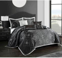 Kelton 7-Piece Queen Comforter Set Bedding