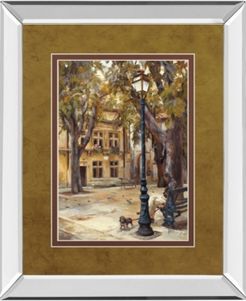 Provence Village Ii by Marilyn Hageman Mirror Framed Print Wall Art, 34" x 40"