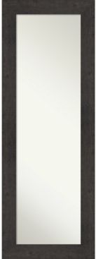Rustic Plank on The Door Full Length Mirror, 19.38" x 53.38"