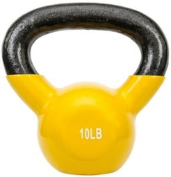 Sunny Health and Fitness Vinyl Coated Kettle Bell, 10 lbs