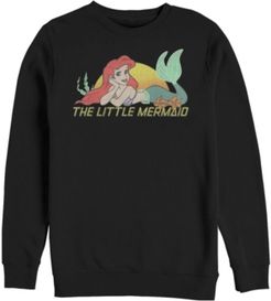 Little Mermaid Ariel Sunset, Crewneck Fleece